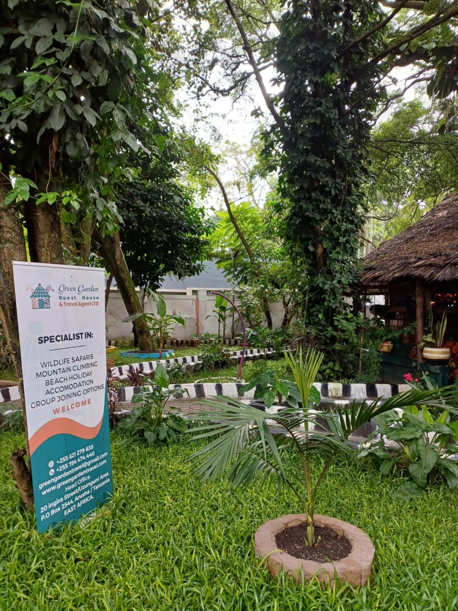 Green Garden Guest House Arusha Eksteriør billede